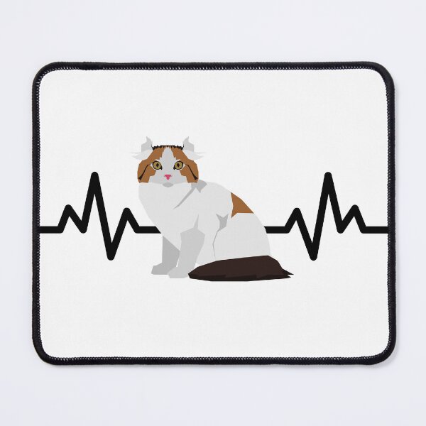 Item preview, American Curl Cat Heartbeat designed and sold by TheAnimalZ00.
