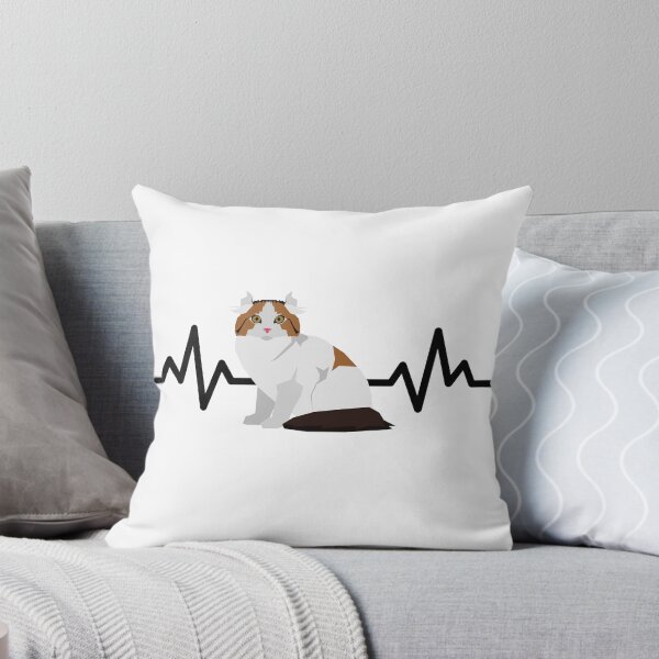 Item preview, American Curl Cat Heartbeat designed and sold by TheAnimalZ00.