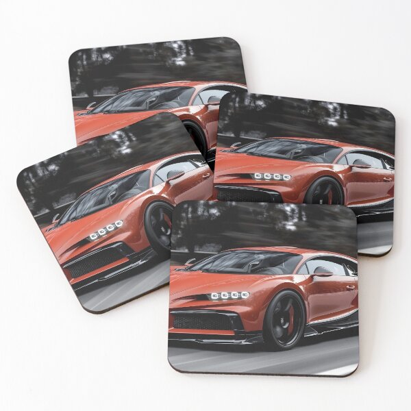 Item preview, Red Bugatti Chiron Super Sport Poster – High-Quality Wall Art V designed and sold by AutoPopStudio.