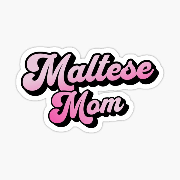 Artikel-Vorschau von Malteser Mama Retro Vintage Sommer Geschenk, designt und verkauft von Guarddogdrive.