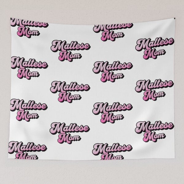 Item preview, Maltese Mom Retro Vintage Summer Gift designed and sold by Guarddogdrive.