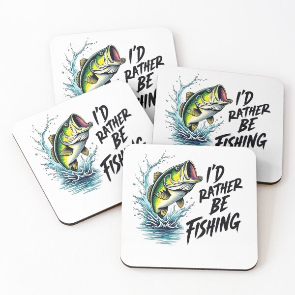 Item preview, Id Rather Be Fishing designed and sold by TheCatmeow2000.