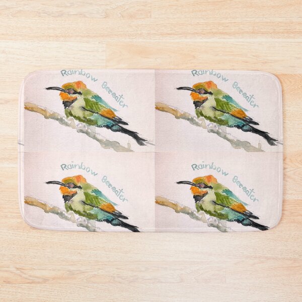 Item preview, Rainbow Bee Eater Bird Watercolor designed and sold by Sarah  Rajkotwala.