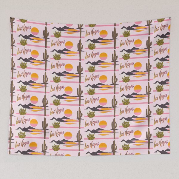 Item preview, Retro Las Vegas Pastel Hue Sunset Travel Souvenir designed and sold by ourkid.