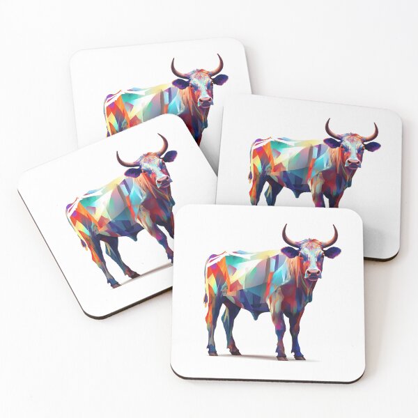 Item preview, Steer | Roping | Cow | Bovine | Watercolor | Wild Animal | Animal | Zoo | Wildlife | Lifestyle | Bold Colors  designed and sold by mwinter2205.
