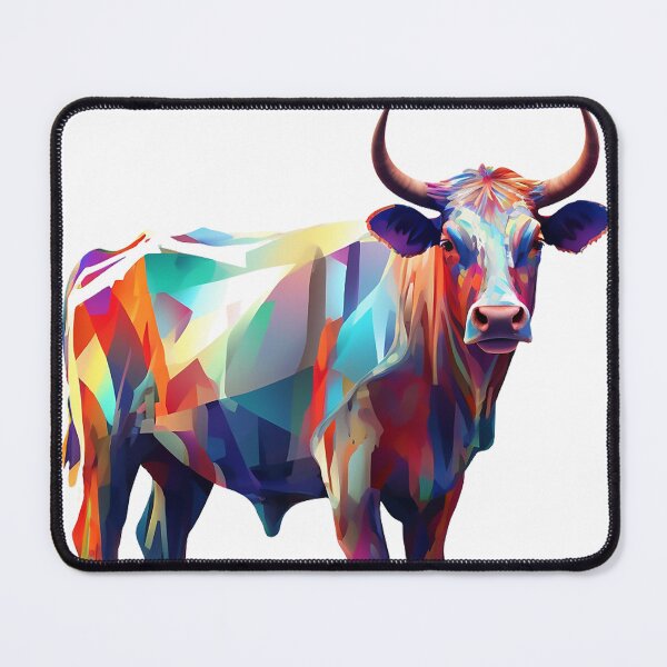 Item preview, Steer | Roping | Cow | Bovine | Watercolor | Wild Animal | Animal | Zoo | Wildlife | Lifestyle | Bold Colors designed and sold by mwinter2205.