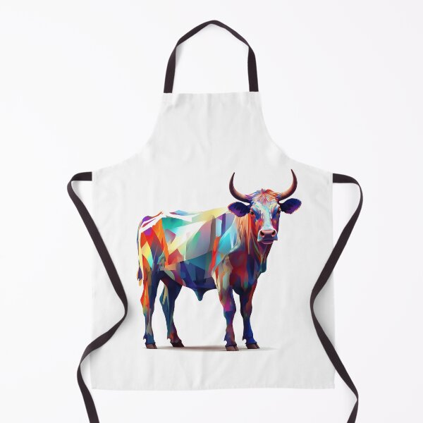 Item preview, Steer | Roping | Cow | Bovine | Watercolor | Wild Animal | Animal | Zoo | Wildlife | Lifestyle | Bold Colors  designed and sold by mwinter2205.