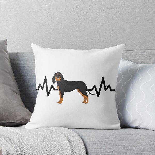 Item preview, Black And Tan Coonhound Heartbeat designed and sold by TheAnimalZ00.