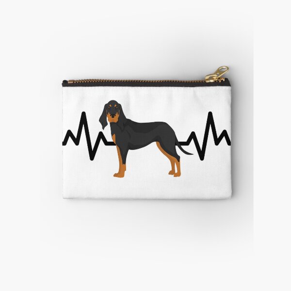 Item preview, Black And Tan Coonhound Heartbeat designed and sold by TheAnimalZ00.
