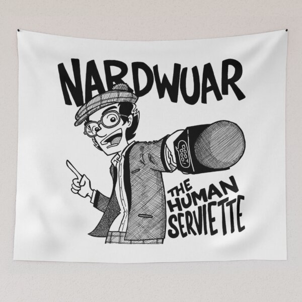 Item preview, Nardwuar the Human Serviette designed and sold by Design-Pricks.