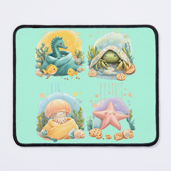 Item preview, Cute crustaceans at bed time designed and sold by seahorse crossing.