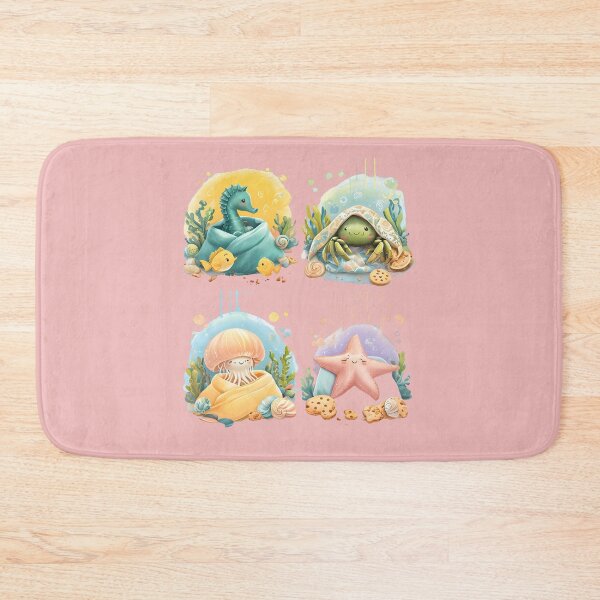 Item preview, Cute crustaceans at bed time designed and sold by seahorse crossing.