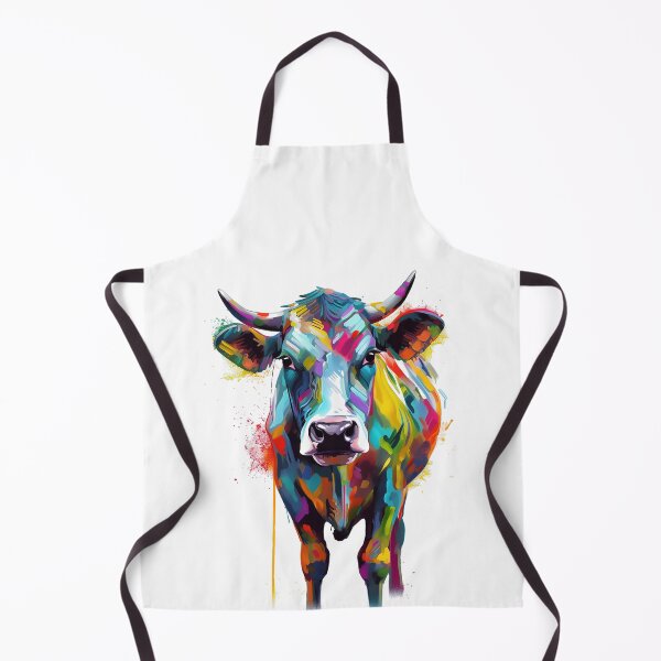 Item preview, Steer | Roping | Cow | Bovine | Watercolor | Wild Animal | Animal | Zoo | Wildlife | Lifestyle | Bold Colors  designed and sold by mwinter2205.
