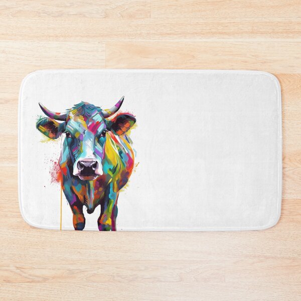 Item preview, Steer | Roping | Cow | Bovine | Watercolor | Wild Animal | Animal | Zoo | Wildlife | Lifestyle | Bold Colors  designed and sold by mwinter2205.