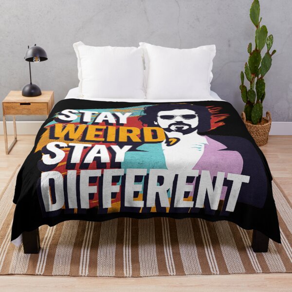 Item preview, Stay Weird Stay Different Art Design designed and sold by SteezeeStore.