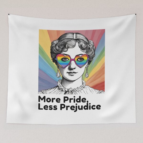 Item preview, More Pride, Less Prejudice designed and sold by iam4democracy.