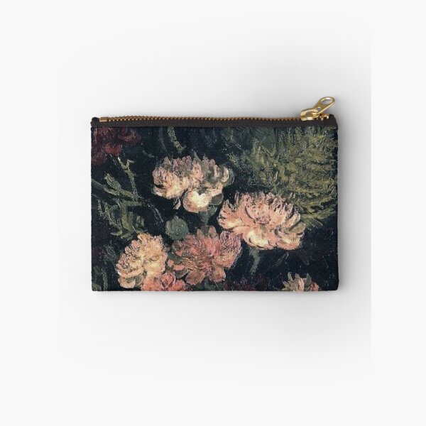Item preview, Vincent van Gogh Pink Burgundy Flowers designed and sold by PureVintageLove.