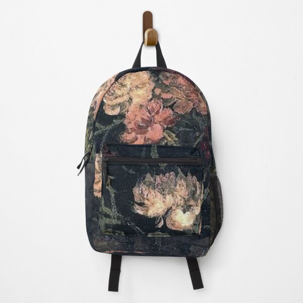 Item preview, Vincent van Gogh Pink Burgundy Flowers designed and sold by PureVintageLove.