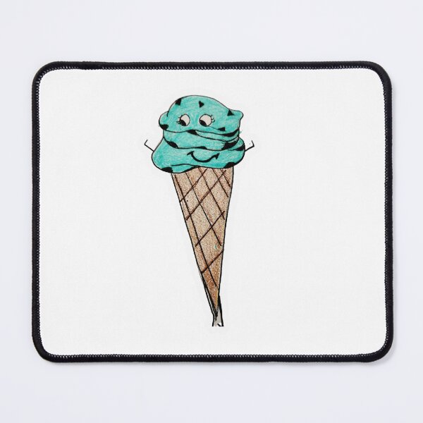 Item preview, Rent chocolate chip ice cream cartoon designed and sold by Raineylanes.