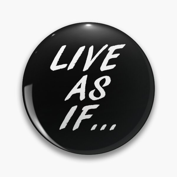Item preview, Live As If Inspirational Motivation designed and sold by machasting.