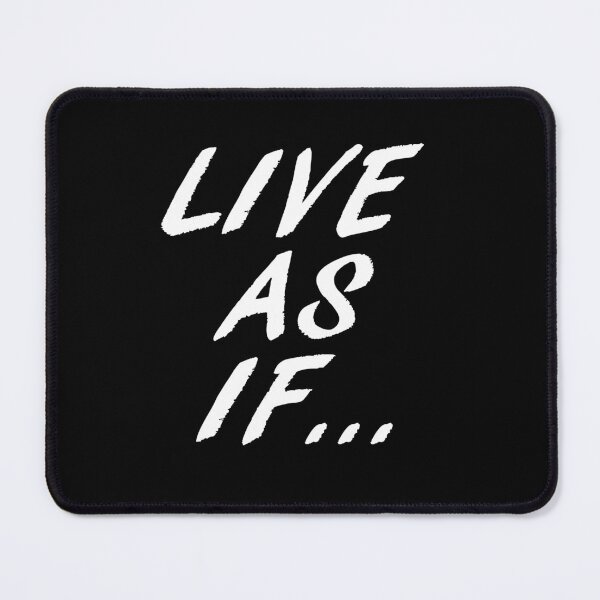 Item preview, Live As If Inspirational Motivation designed and sold by machasting.