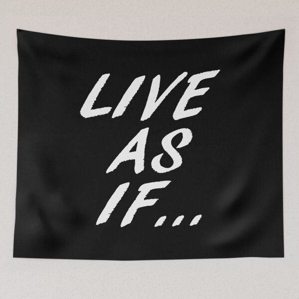 Item preview, Live As If Inspirational Motivation designed and sold by machasting.