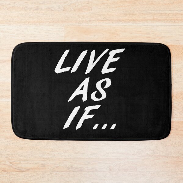 Item preview, Live As If Inspirational Motivation designed and sold by machasting.