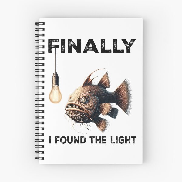 Item preview,  Anglerfish Finally I Found The Light  - Funny Anglerfish Lover designed and sold by Smix Pixels.