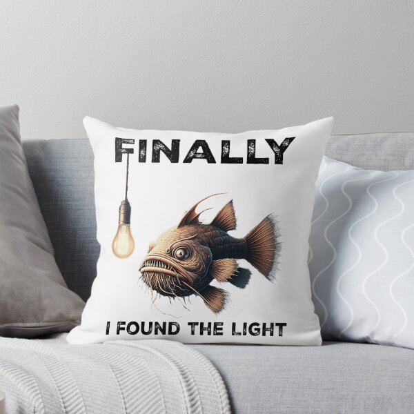 Item preview,  Anglerfish Finally I Found The Light  - Funny Anglerfish Lover designed and sold by Smix Pixels.