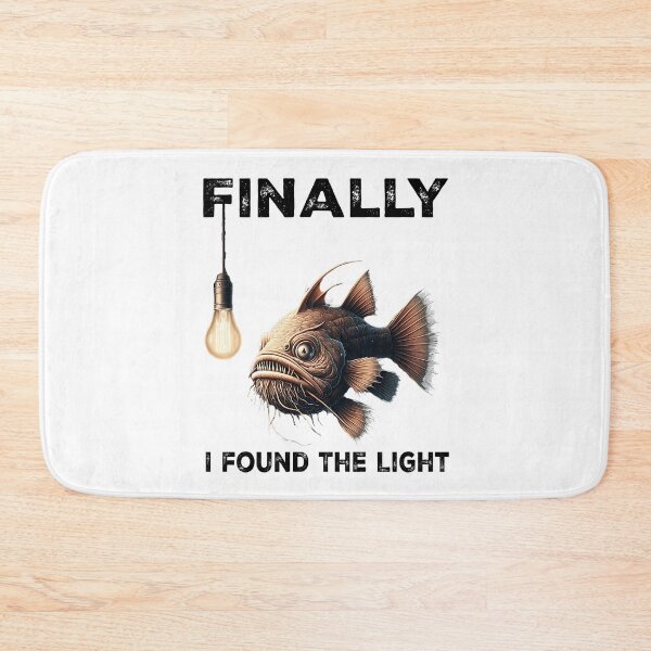 Item preview,  Anglerfish Finally I Found The Light  - Funny Anglerfish Lover designed and sold by Smix Pixels.