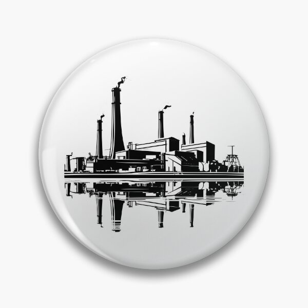 Item preview, Industrial Factory Coal Power Plant Geothermal Energy designed and sold by inkoutninja.