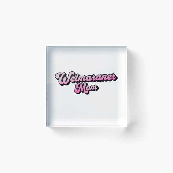 Item preview, Weimaraner Mom Retro Vintage Summer Gift designed and sold by Guarddogdrive.