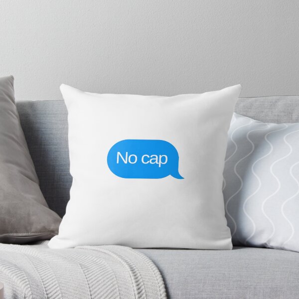 Item preview, No Cap iMessage Chat Bubble – Funny & Trendy Sticker designed and sold by HSisterhood.