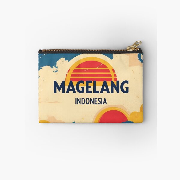 Item preview, Magelang Indonesia Vintage Travel Tourism designed and sold by TravelersGems.