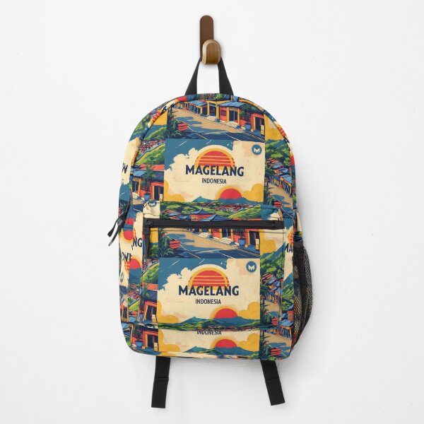 Item preview, Magelang Indonesia Vintage Travel Tourism designed and sold by TravelersGems.