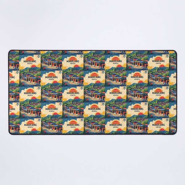 Item preview, Magelang Indonesia Vintage Travel Tourism designed and sold by TravelersGems.