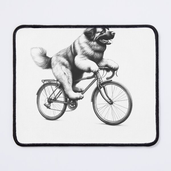 Item preview, Leonberger Riding Bike designed and sold by Kimberley King Art  King Art.