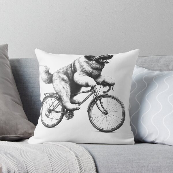 Item preview, Leonberger Riding Bike designed and sold by Kimberley King Art  King Art.