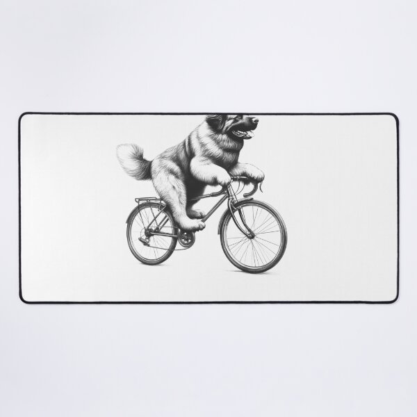 Item preview, Leonberger Riding Bike designed and sold by Kimberley King Art  King Art.