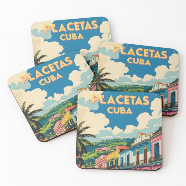 Item preview, Placetas Cuba Vintage Travel Tourism designed and sold by TravelersGems.