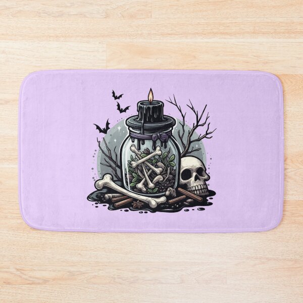 Item preview, Witch Bottle with Magical Herbs and Bones designed and sold by DarkWitch03.