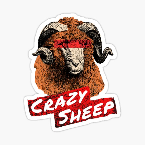 Item preview, Crazy Sheep designed and sold by EL73.