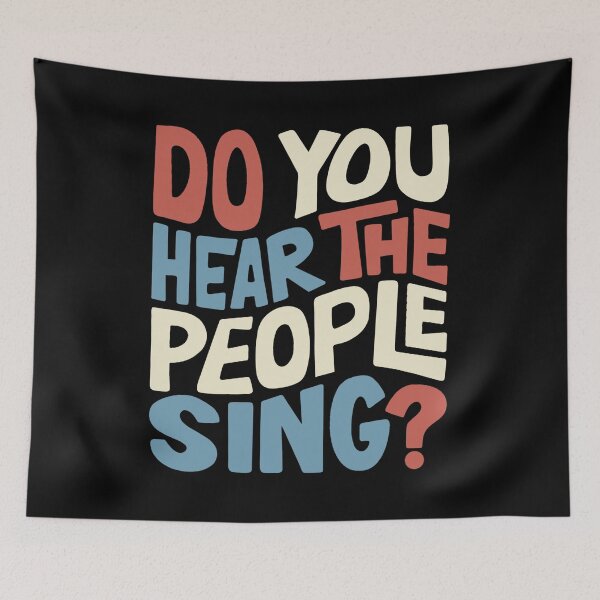 Item preview, Do You Hear The People Sing?  designed and sold by Unhinged Heather.