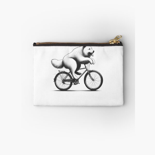 Item preview, Maremma Sheepdog Riding Bike designed and sold by Kimberley King Art  King Art.