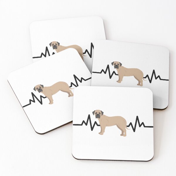 Item preview, Bullmastiff Heartbeat designed and sold by TheAnimalZ00.