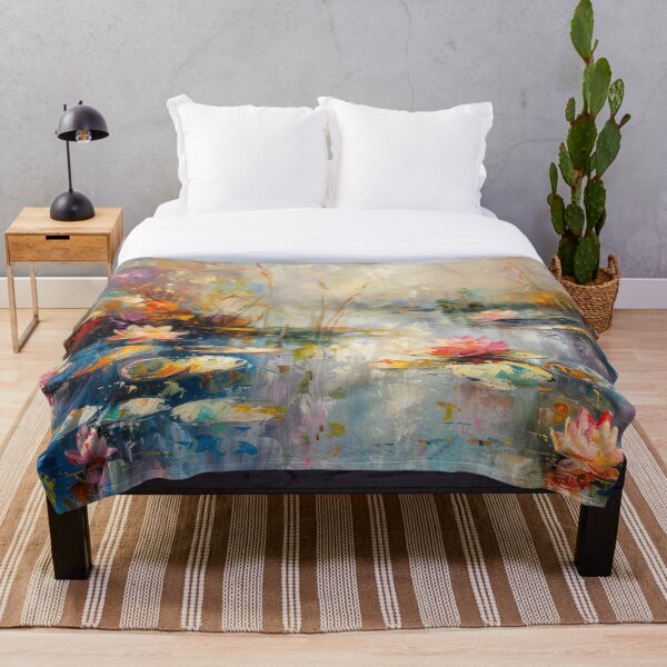 Item preview, Tranquil Lotus Haven designed and sold by NeoNebulaArt.