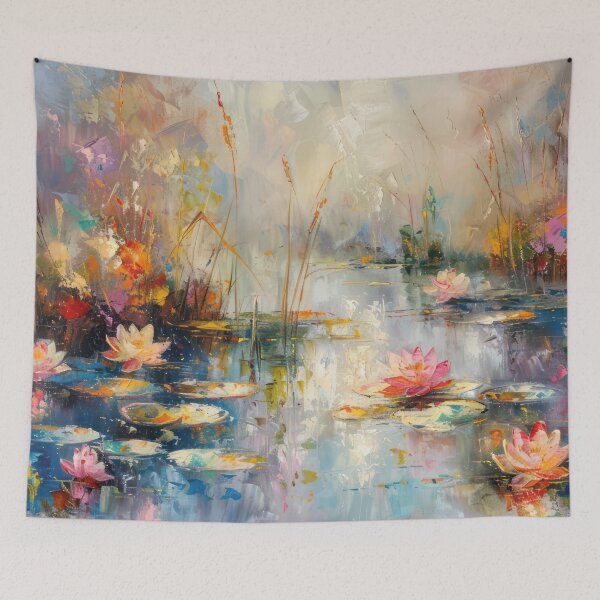 Item preview, Tranquil Lotus Haven designed and sold by NeoNebulaArt.