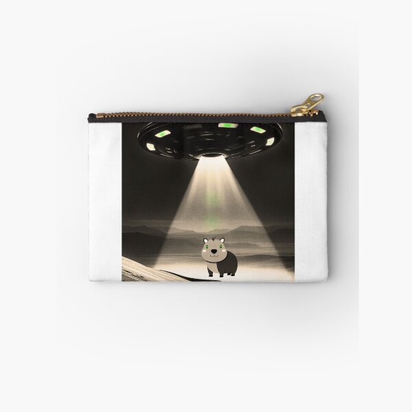 Item preview, Capybara Alien Landing designed and sold by DesignEverykind.