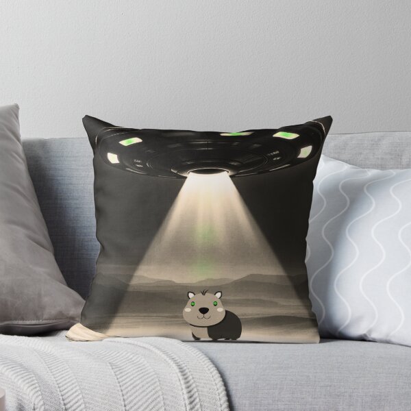 Item preview, Capybara Alien Landing designed and sold by DesignEverykind.