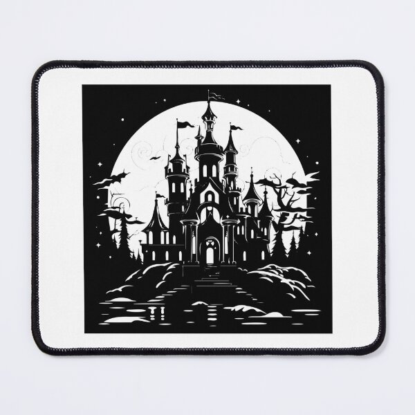 Item preview, Enchanted Magical Castle Fairy Tale Storybook Kingdom designed and sold by inkoutninja.